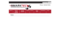 Desktop Screenshot of marktecprods.com