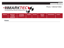 Tablet Screenshot of marktecprods.com